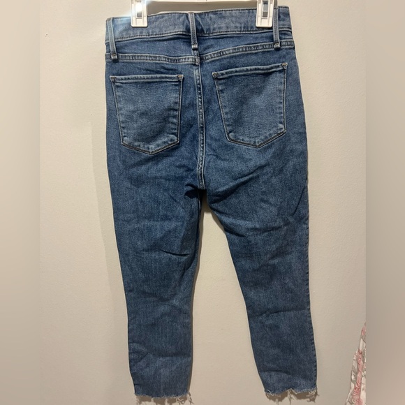 Abercrombie & Fitch Simone High Rise Ankle Jeans Size 0 / 25S - Picture 3 of 3